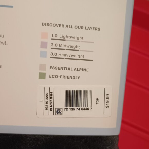 Wander by Hottotties Women's Velour Thermal Crewneck Sweatshirt - Black L - Picture 8 of 8